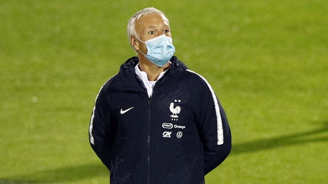Pelatih timnas Prancis Didier Deschamps turun tangan meredam perseteruan Kylian Mbappe dan Olivier Giroud jelang Euro 2020 (Euro 2021).