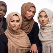 5 Gaya Pashmina Crinkle, Hijab Anti Kusut dan Kekinian yang Cocok untuk Anak Muda