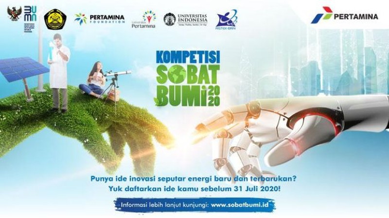 Pendaftaran Kompetisi Sobat Bumi kategori Teori Sains yang sudah dibuka sejak 3 Agustus 2020 mendapat animo luar biasa dari mahasiswa.