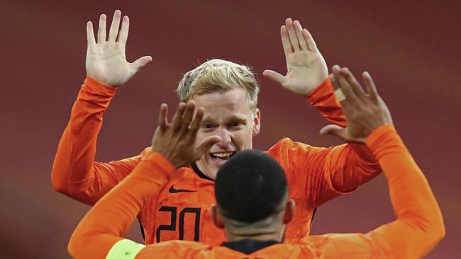 Skuad Belanda di Euro 2020: Van de Beek Tetap Dibawa Timnas Belanda telah mengumumkan 26 pemain untuk putaran final Piala Eropa Euro 2020.