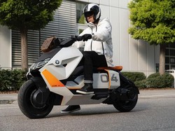 Penampilan Perdana Skuter Listrik BMW Motorrad