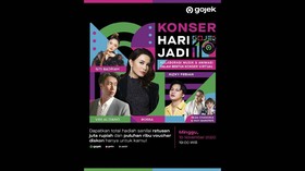 Rayakan Satu Dekade, Gojek Gelar Konser Hari Jadi