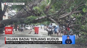 VIDEO: Hujan Badai Terjang Kudus