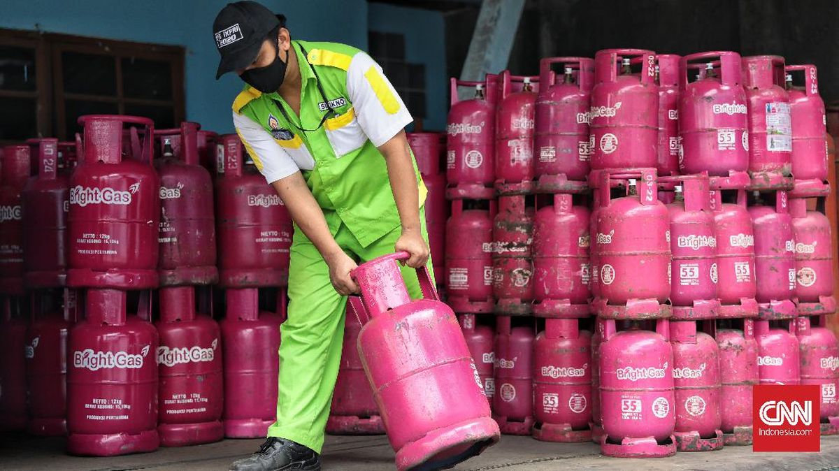 Harga Bright Gas Turun per 14 Juli, Tabung Pink 5,5 Kg Jadi Rp103 Ribu