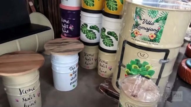 Galuh Creatives Sebar Keceriaan Lewat Tong Bekas Galuh dan suami menuturkan jatuh bangun usaha furnitur dari tong dan drum bekas mereka, serta dukungan dari Program #BeliKreatifLokal Kemenparekraf.