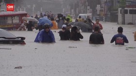 VIDEO: Topan Vamco Picu Banjir Besar di Manila