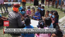 VIDEO: Trauma Healing Anak Pengungsi Merapi