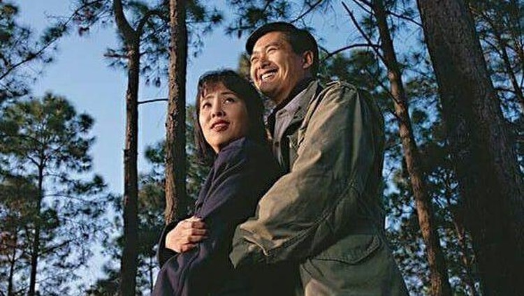 Chow Yun Fat dan istri