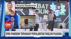 VIDEO: Efek Pandemi Terhadap Popularitas Paslon Pilkada