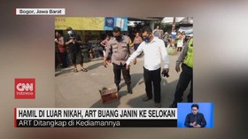 VIDEO: Hamil di Luar Nikah, ART Buang Janin ke Selokan