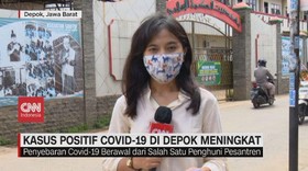 VIDEO: Kasus Positif Covid-19 di Depok Meningkat