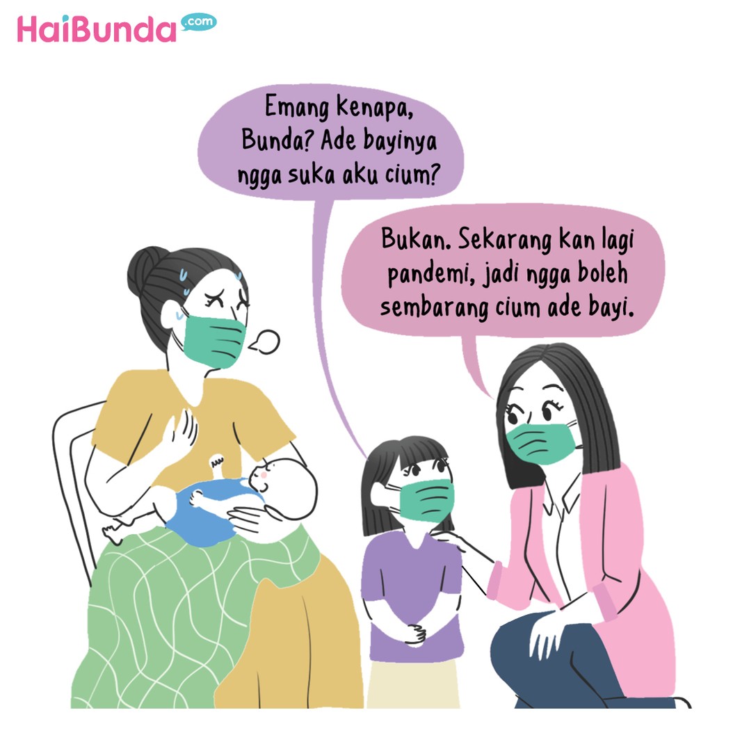 Komik Kakak Nggak Boleh Cium Ade Bayi