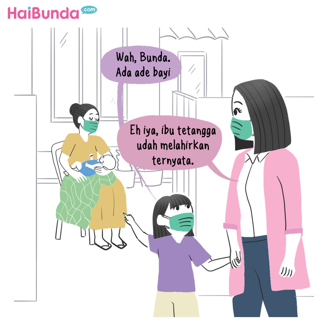 Komik Kakak Nggak Boleh Cium Ade Bayi