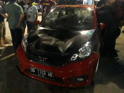 Pemobil Todong Pistol Diamuk Massa, 3 Remaja Geng Motor Ditangkap
