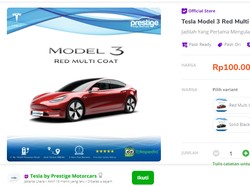 Komentar Kocak Netizen soal Tesla Dijual di Tokopedia: Mau Beli Takut Ongkirnya Mahal