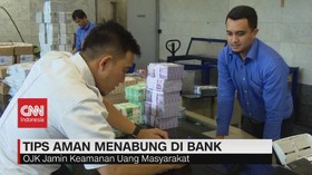 VIDEO: Tips Aman Menabung di Bank