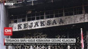 VIDEO: Tersangka Baru Kasus Kebakaran Gedung Kejagung