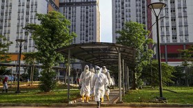 Libur Akhir Tahun Sumbang Lonjakan Pasien di Wisma Atlet