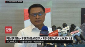 VIDEO: Pemerintah Pertimbangkan Penggunaan Vaksin AS