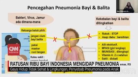 VIDEO: Ratusan Ribu Bayi Indonesia Mengidap Pneumonia