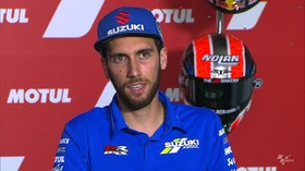 VIDEO: Rins Lempar Handuk Kejar Mir di MotoGP 2020