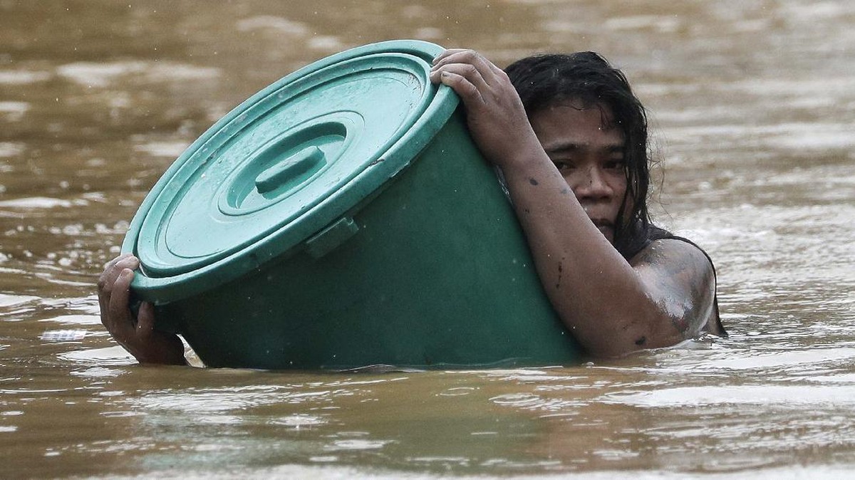 FOTO: Amuk Topan Vamco di Filipina