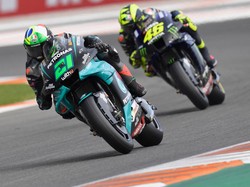 Kualifikasi MotoGP Valencia: Morbidelli Raih Pole, Mir Start ke-12