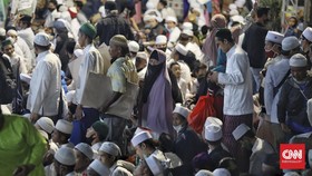 Laskar Klaim Tangkap Terduga Copet di Acara Rizieq Shihab