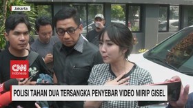 VIDEO: Polisi Tahan Dua Tersangka Penyebar Video Mirip Gisel