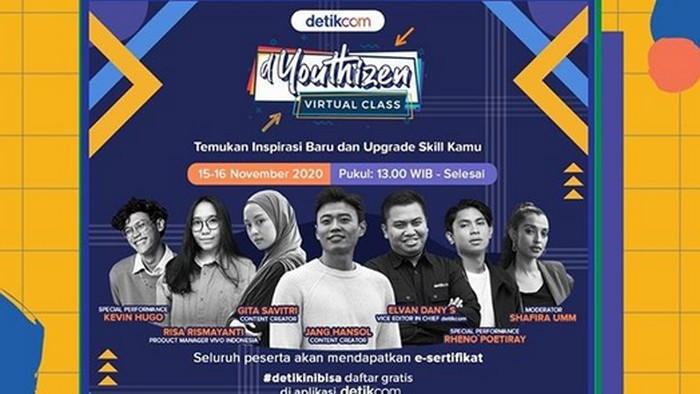 Keseruan dYouthizen Virtual Class 2020