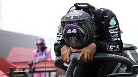 FOTO: Lewis Hamilton Juara Dunia F1 2020