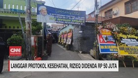 VIDEO: Langgar Protokol Kesehatan, Rizieq Didenda Rp 50 Juta