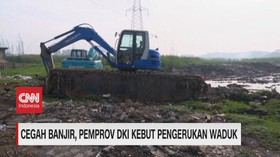 VIDEO: Cegah Banjir, Pemprov DKI Kebut Pengerukan Waduk
