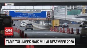 VIDEO: Tarif Tol Japek Naik Mulai Desember 2020
