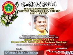 Perawat Senior RSU Soetomo Surabaya Meninggal Positif COVID-19