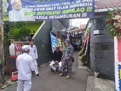 Undang Kerabat Dekat, Resepsi Pernikahan Putri Habib Rizieq Dimulai