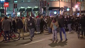 VIDEO: Pendukung Trump Bentrok dengan Massa Aksi BLM