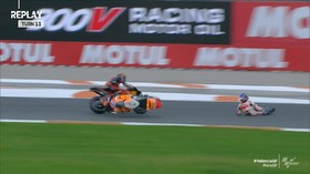 VIDEO: Marquez Kecelakaan Maut di Kualifikasi MotoGP Valencia