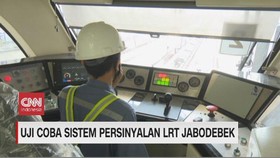 VIDEO: Uji Coba Sistem Persinyalan LRT Jabodebek