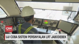 VIDEO: Uji Coba Sistem Persinyalan LRT Jabodebek