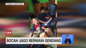 VIDEO: Bocah Jago Bermain Gendang