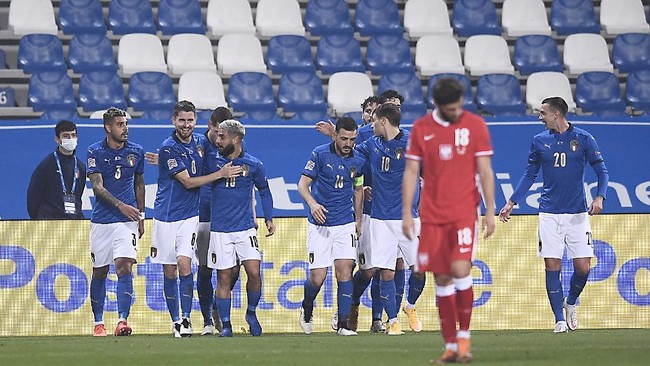 Berikut jadwal siaran langsung Turki vs Italia di Euro 2020 (Euro 2021) yang akan berlangsung di Stadion Olimpico, Roma.