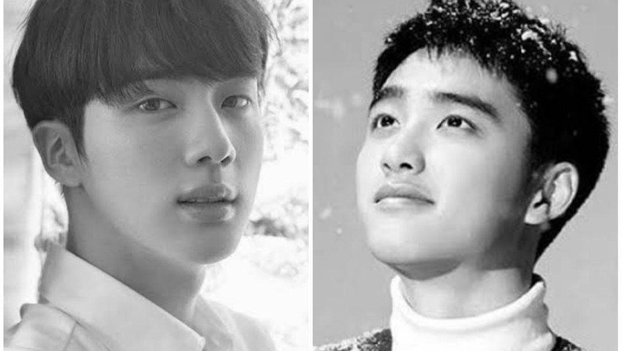 Jin BTS dan D.O EXO