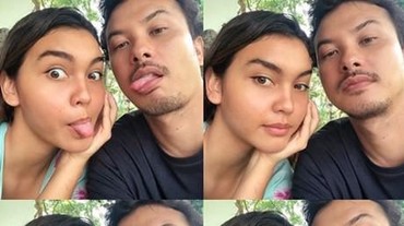 img-title Nicholas Saputra Foto Bareng Caitlin North Lewis, Netizen Patah Hati