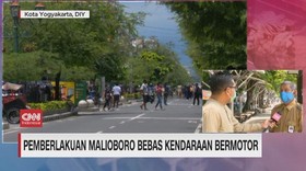 VIDEO: Pemberlakuan Malioboro Bebas Kendaraan Bermotor
