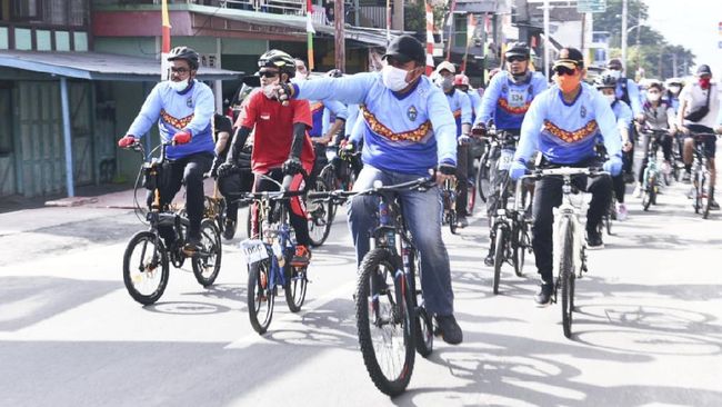 Gubernur Sumsel Herman Deru mengatakan selain untuk menjaring bibit atlet sepeda, Sriwijaya Ranau Gran Fondo jadi upaya meningkatkan kunjungan wisatawan.