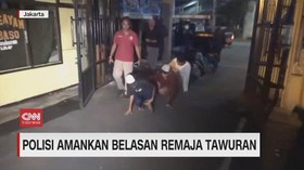 VIDEO: Polisi Amankan Belasan Remaja Tawuran