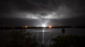 FOTO: SpaceX Berhasil Kirim 4 Astronaut ke Ruang Angkasa