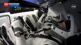 VIDEO: Momen Bersejarah SpaceX, Kirim 4 Astronaut ke ISS