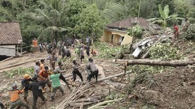 Longsor di Desa Wisata Tempur Jepara, Akses Jalan Terputus